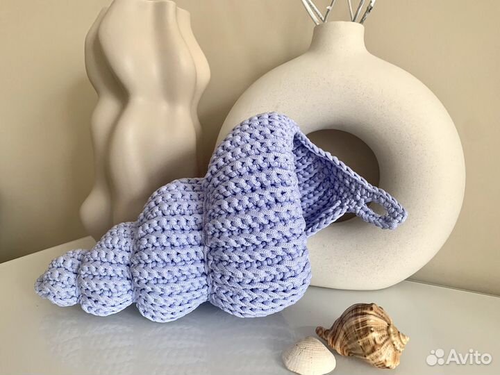 Корзинка вязаная