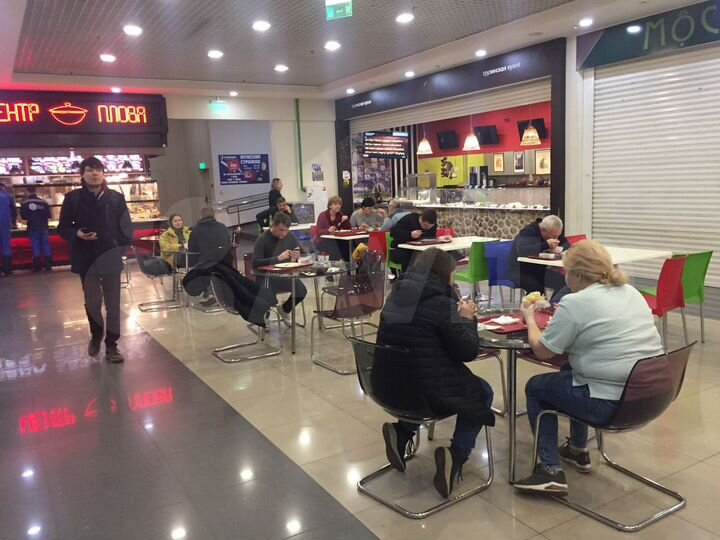 Помещение 58,1 м на фудкорте ТЦ