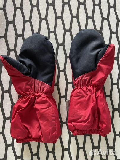 Краги варежки Kerry размер 6 зимние красные