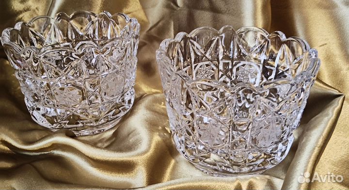 Хрустальная конфетница СССР