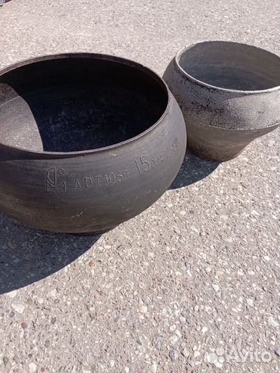Чугунок алюминиевый 15л. 10л. СССР