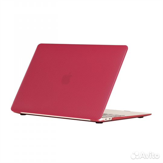 Чехол для MacBook Pro 14.2 2022 бордо карбон