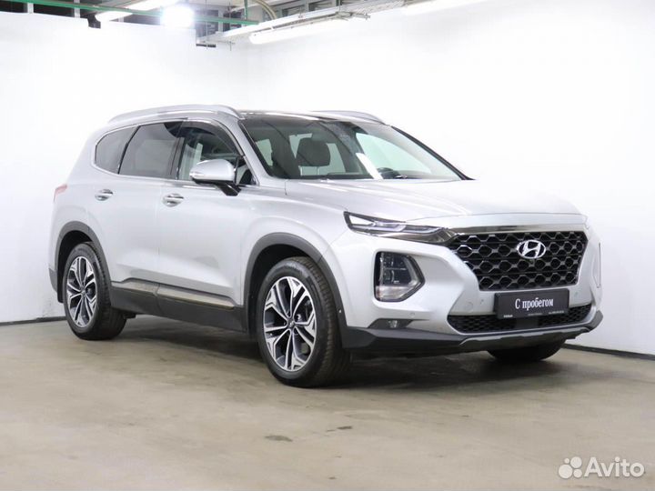 Hyundai Santa Fe 2.2 AT, 2019, 131 000 км
