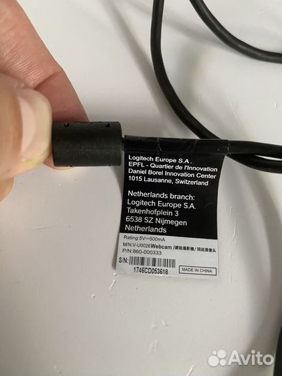 Веб-камера Logitech c170