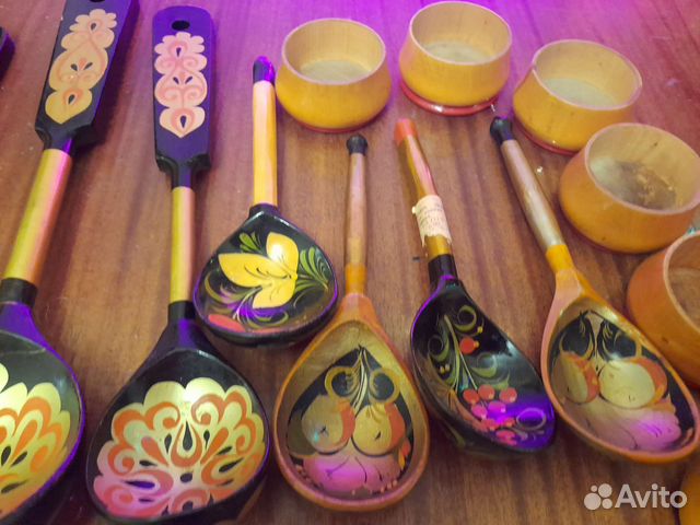 Деревянные ложки СССР