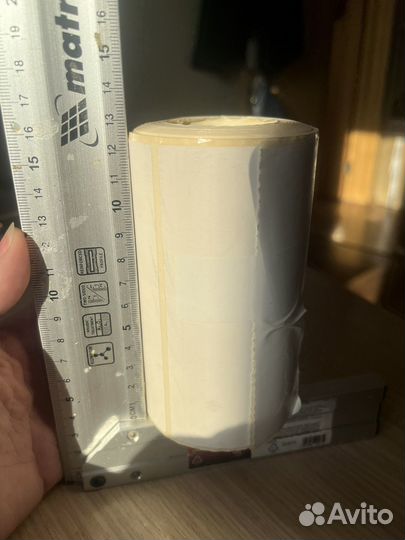 Термоэтикетки озон 75х120 горизонтальные 300шт