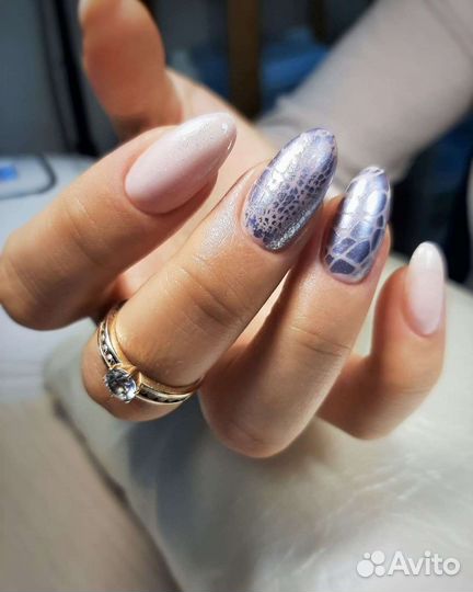 Маникюр укрепление гелем