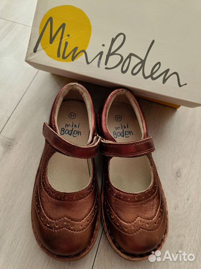 Туфли для девочки mini boden новые