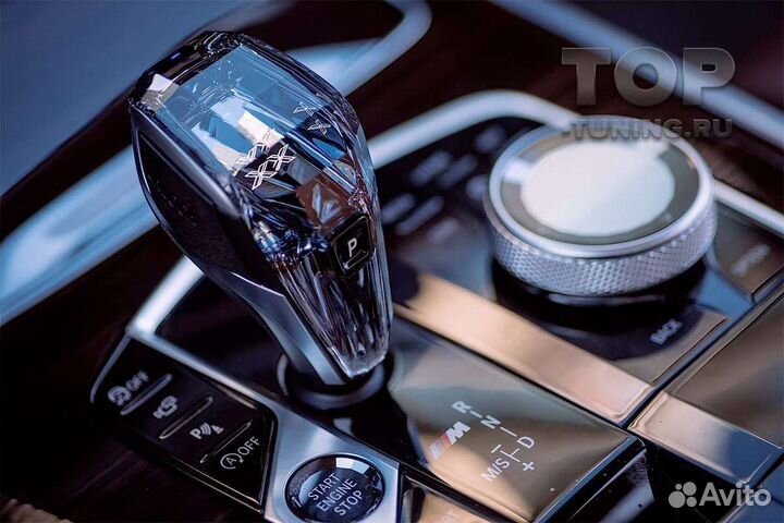 Ручка кпп хрустальная