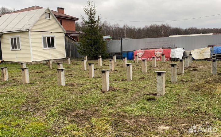 Сваи железобетонные монтаж