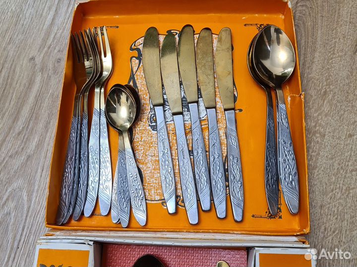 Набор столовых приборов СССР нержавейка