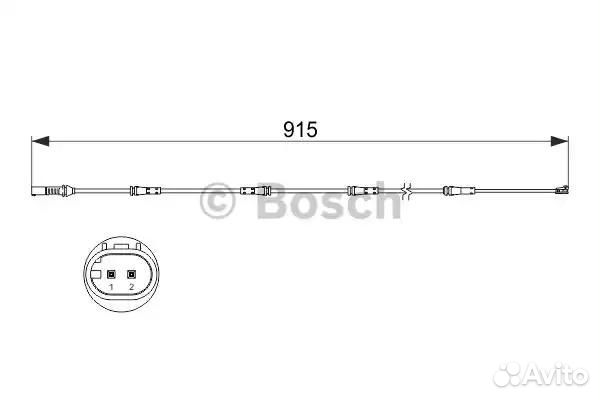 Датчик износа тормозных колодок
