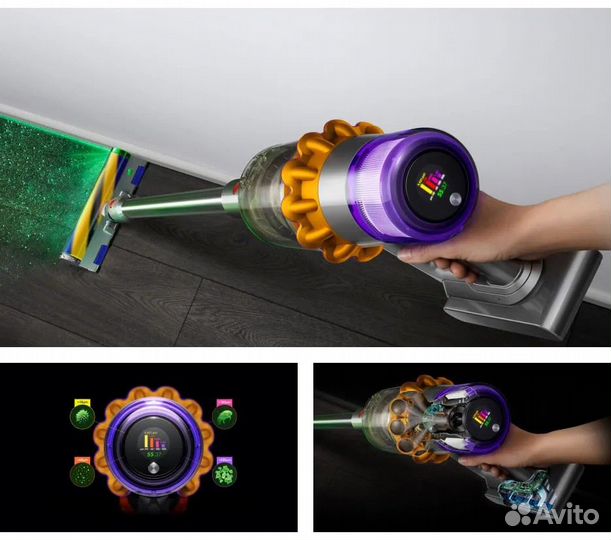 Пылесос Dyson V15 Detect Absolute. Наша вилка