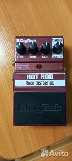 Гитарная педаль перегруза digitech rock distortion