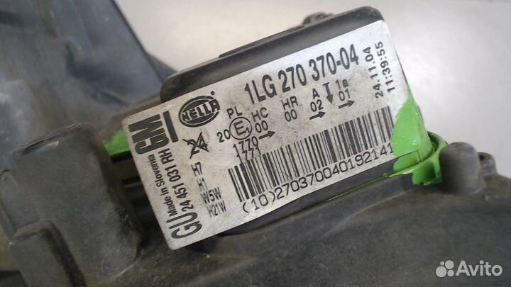 Фара (передняя) Opel Astra H, 2005