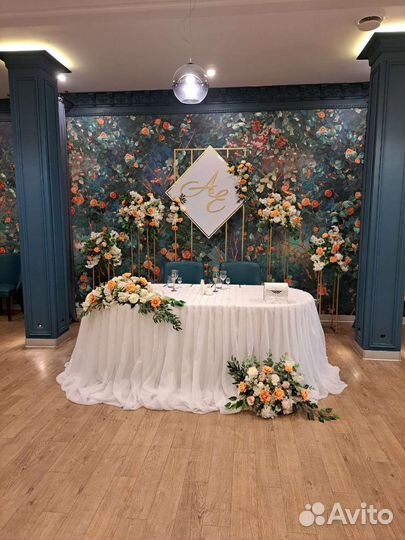 Метал.стойки для фотозоны