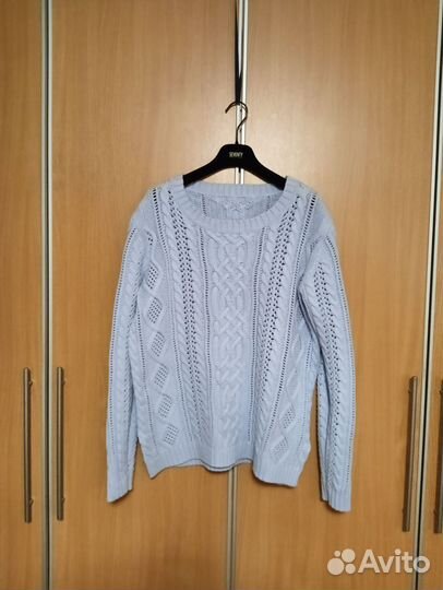 Хлопковый джемпер р. 46-50