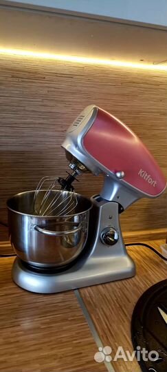 Миксер планетарный kitfort кт1336-2 pink