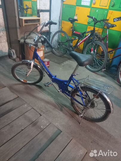 Велосипед подростковый складной, красивый