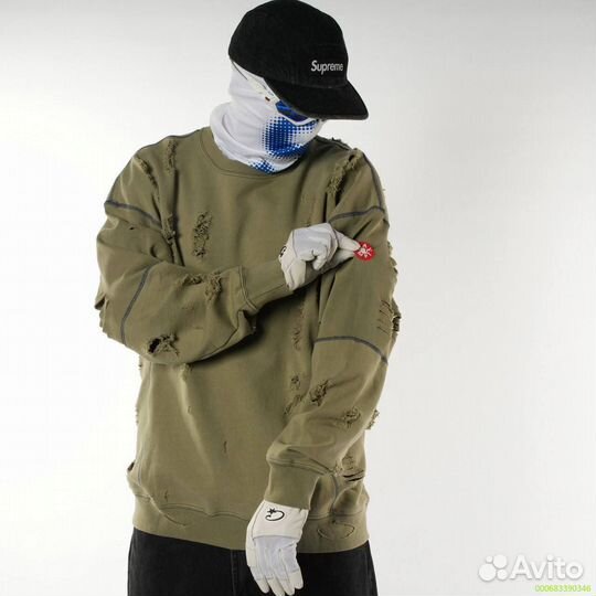 Свитшот cavempt рваный