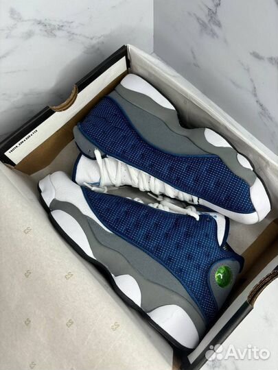 Кроссовки nike air jordan 13 flint grey