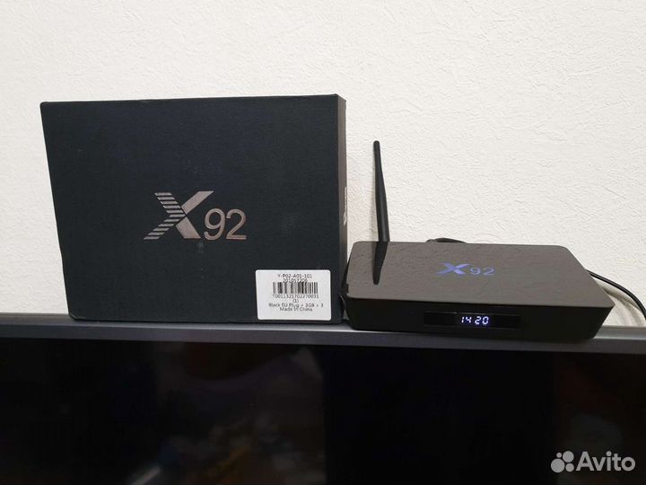 Smart box TV X92 на android версия 3/32gb
