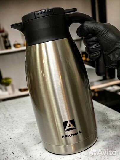 Термос кувшин арктика 1900 мл 605-1900 серебристый