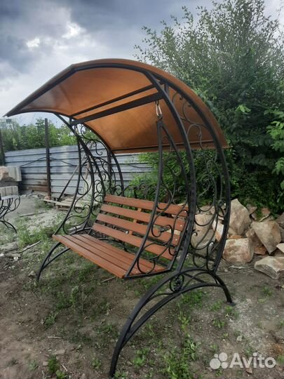 Кованые качели