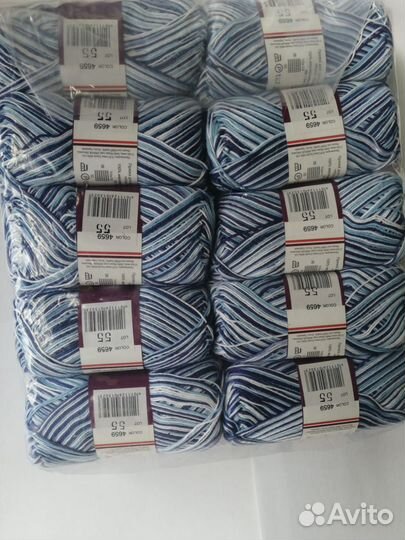 Пряжа д/ручного вязания coco print (Vita Cotton)