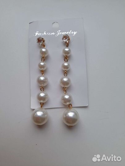 Серьги новые