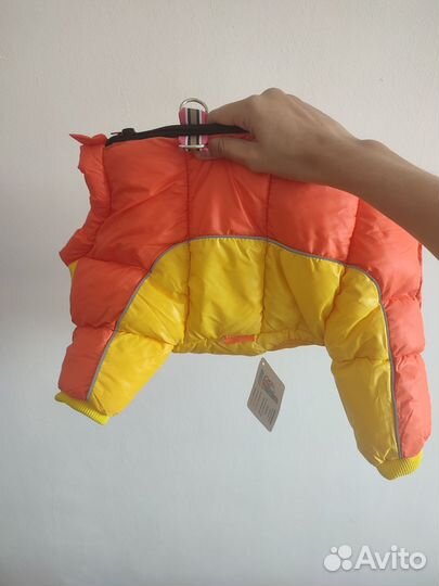 Тёплый комбинезон для собаки. Новый