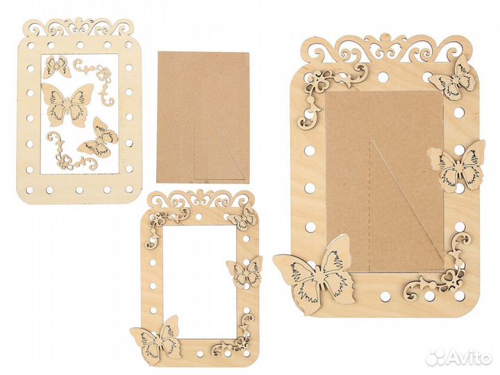 Фанерные заготовки для творчества - фоторамки