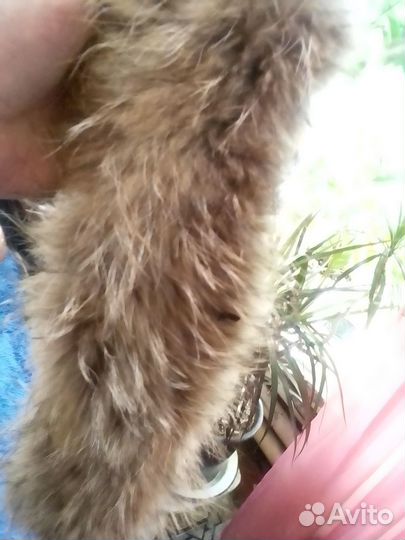 Опушки,воротники натуральный мех