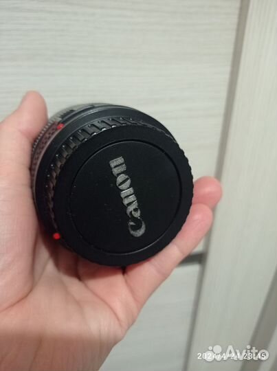 Объектив canon compact macro lens ef 50 mm 1:2.5