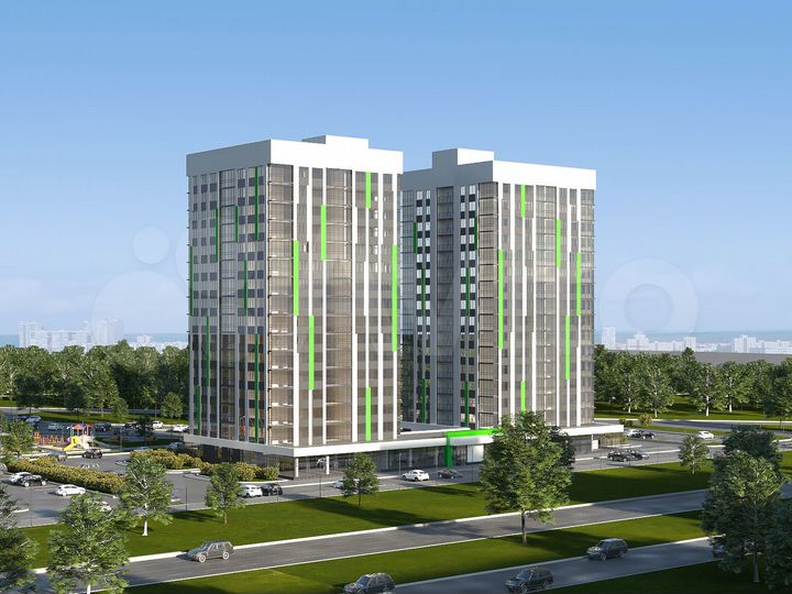 3-к. квартира, 79,4 м², 7/16 эт.