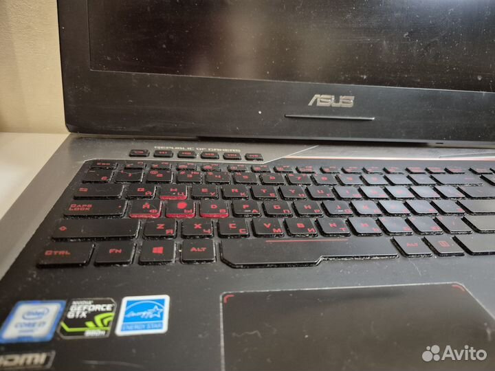 Игровой ноутбук asus ROG G752VY