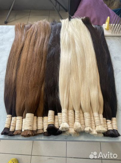 Волосы сырье для осветления