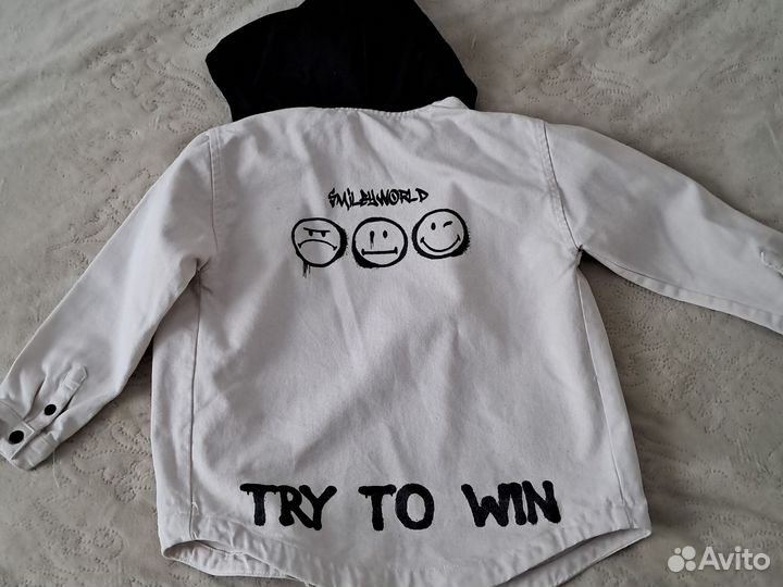 Куртка джинсовая весна-лето на девочку 128