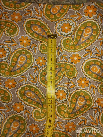 Ткань хлопок СССР винтаж 78*2.88м