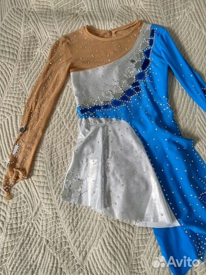 Платье костюм для фигурного катания Новое