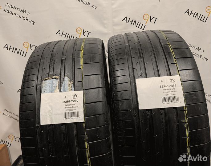 Continental SportContact 6 295/35 R23 94Y
