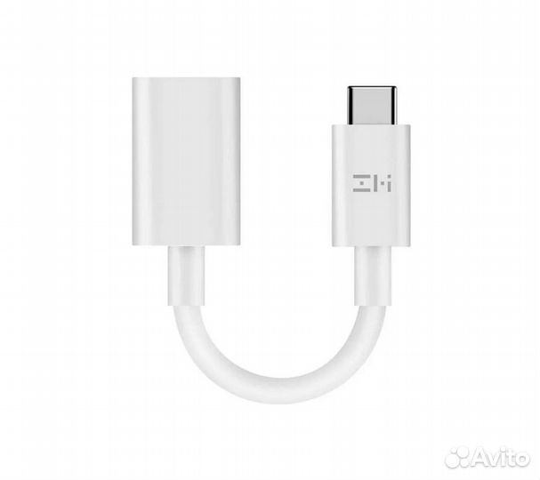 Адаптер ZMI USB-C/Jack 3.5mm (AL71A) белый