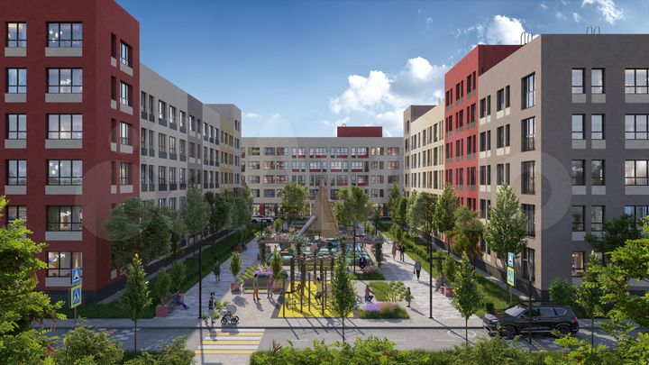 1-к. квартира, 45 м², 2/5 эт.