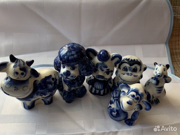 Гжель символы года