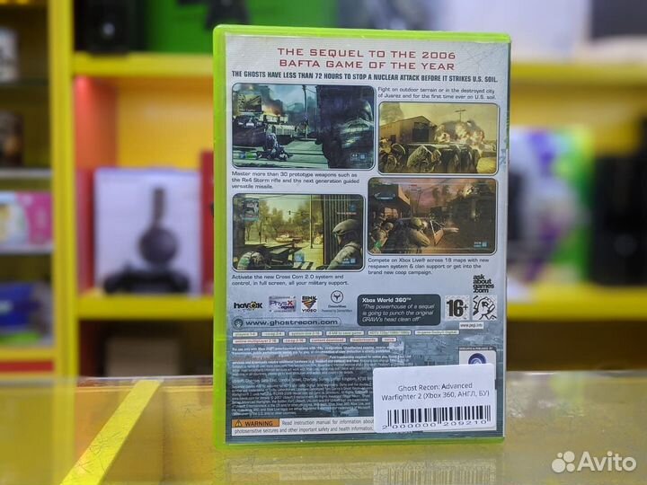 Ghost Recon Advanced Warfighter 2 Xbox 360 англ бу
