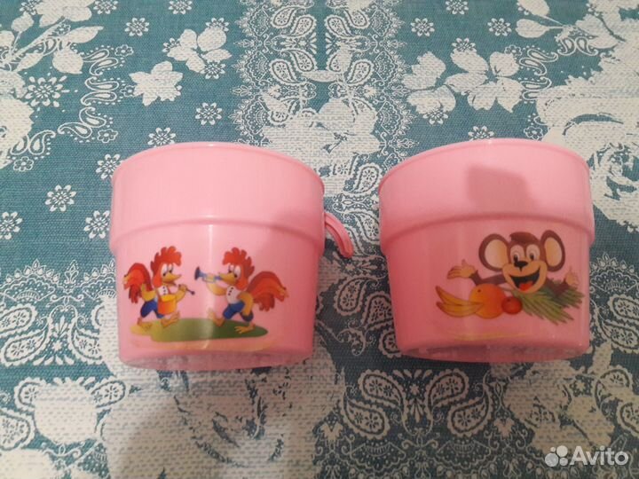 Кружка пластиковая 2 шт