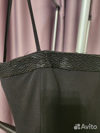 Платье женское 42 44 черное вечернее