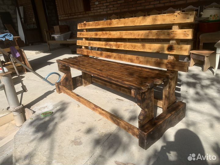 Скамейка садовая
