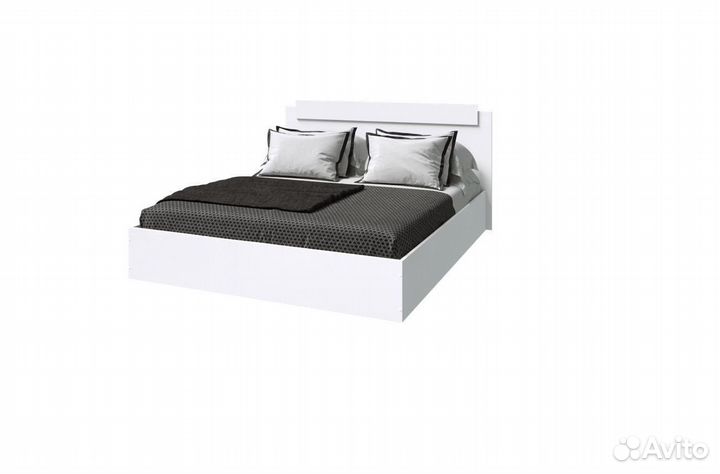 Кровать двуспальная Эко 1,6