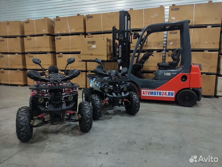 Квадроцикл Hammer 125 Красный Extreme